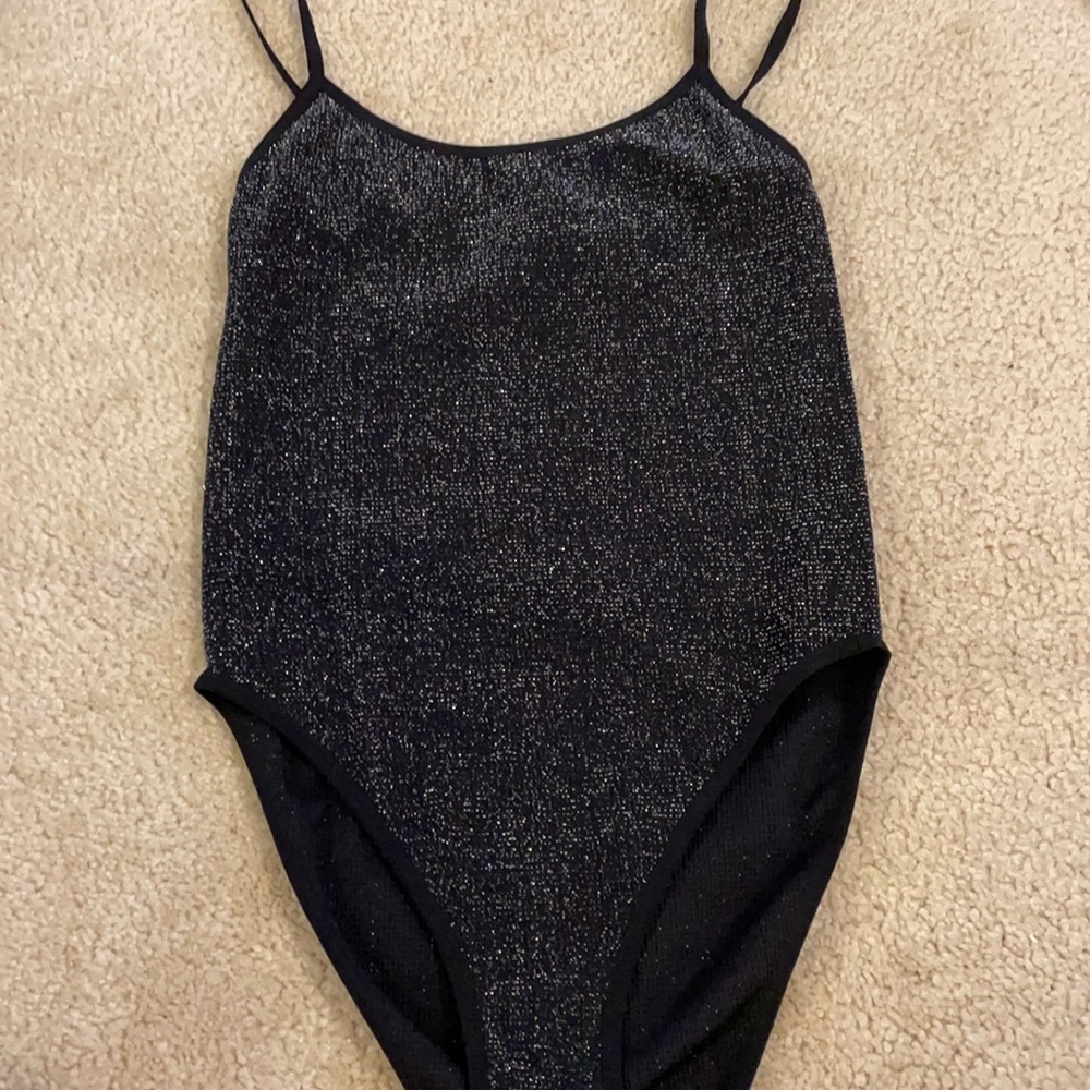 F21 Sparkly Bodysuit